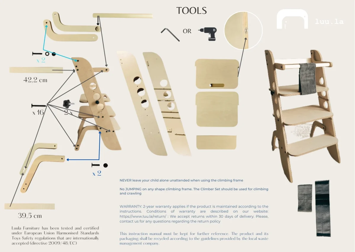 Luula Louis — High Chair That Becomes a Learning Tower, photo 14