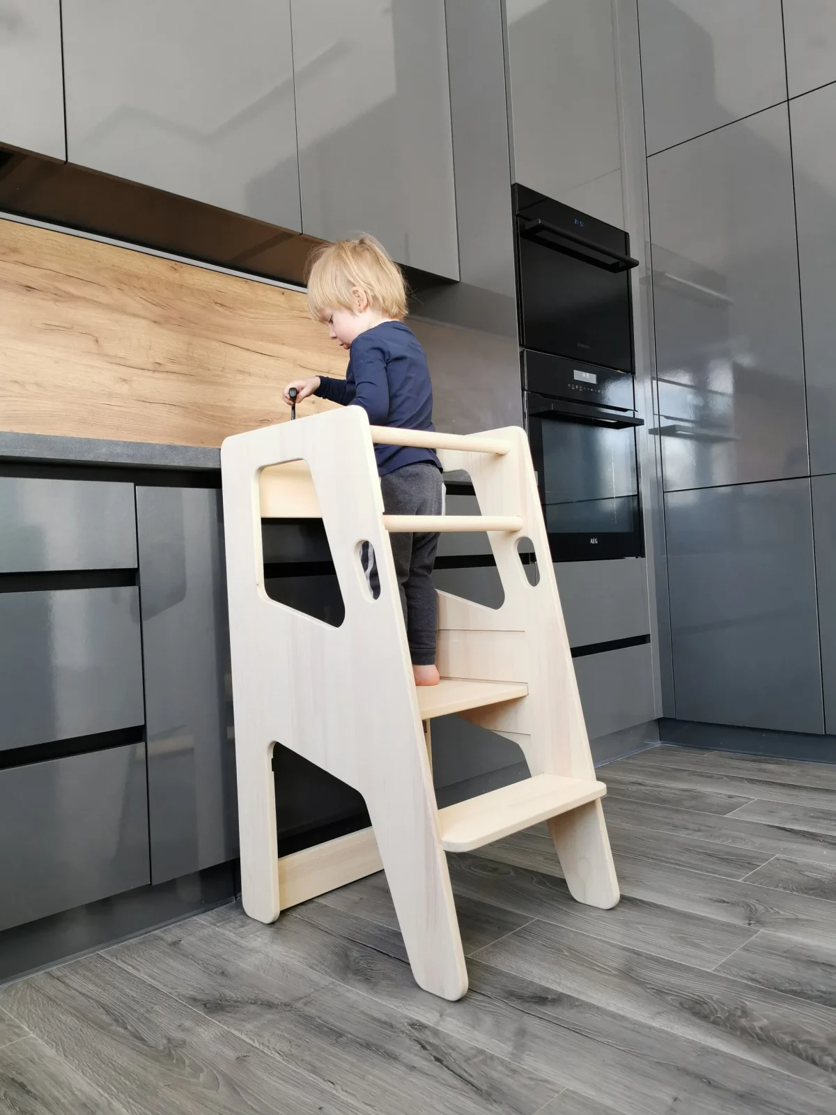 One Little Pine Safety+ — köögitorn lukustatava esiliistuga, foto 9