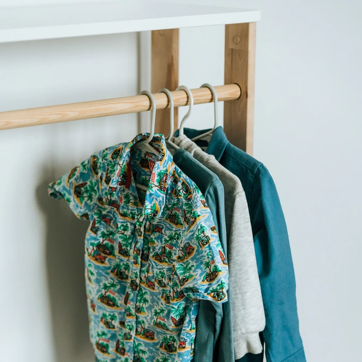 Modular Montessori Wardrobe, Solid Wood, photo 3