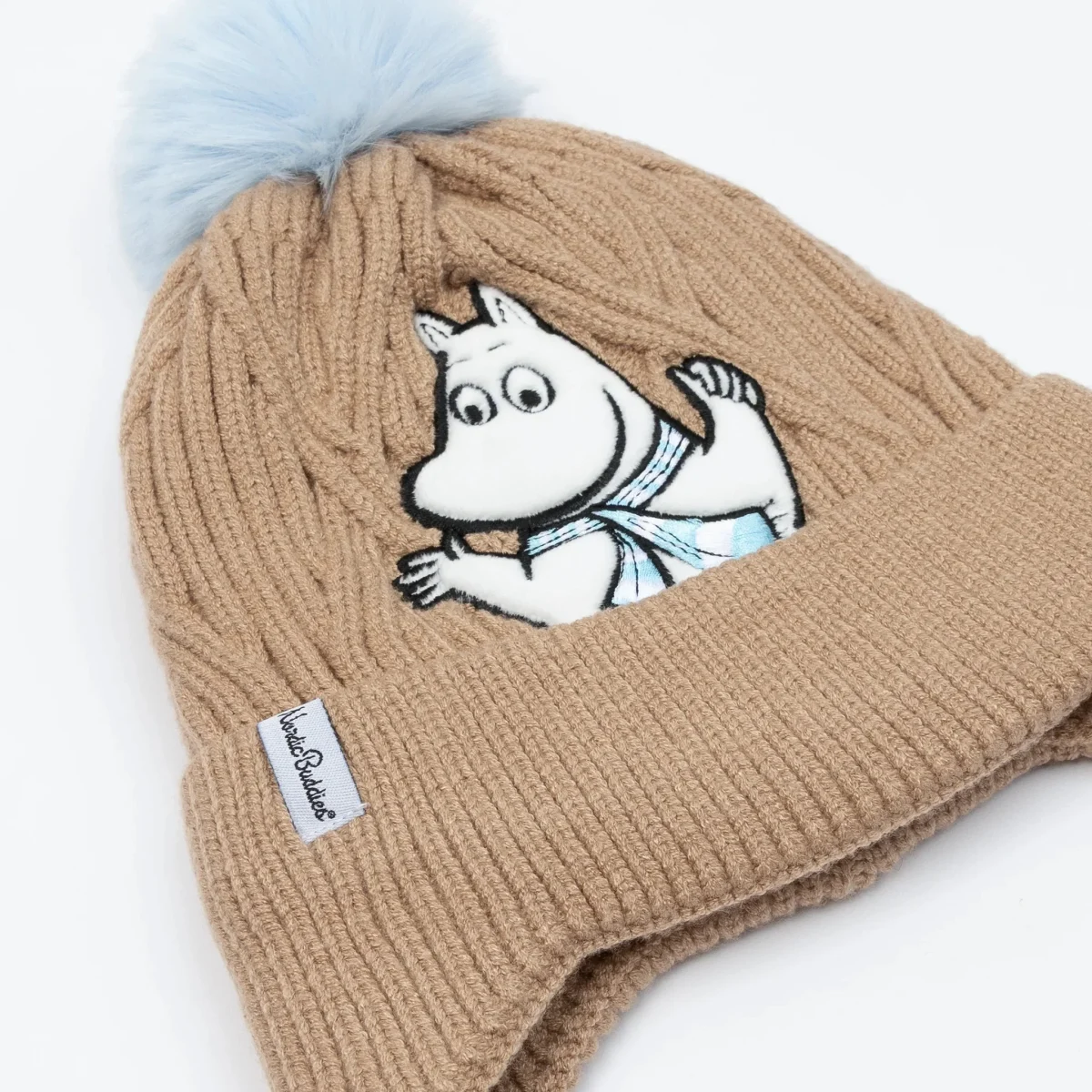 Moomintroll — Kids Winter Beanie, Beige, photo 3