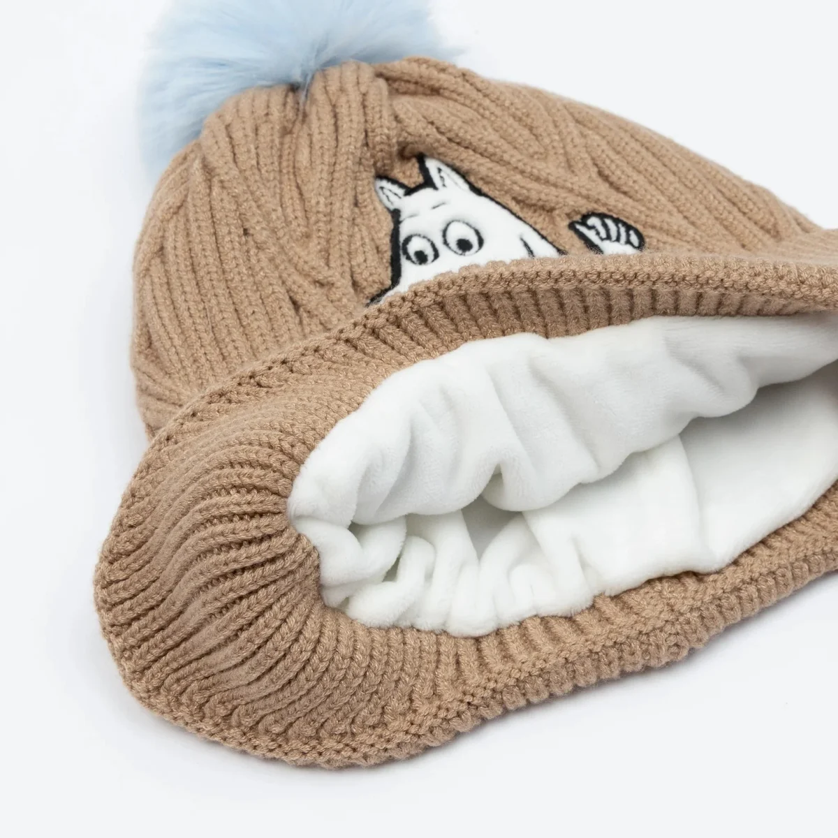 Moomintroll — Kids Winter Beanie, Beige, photo 2