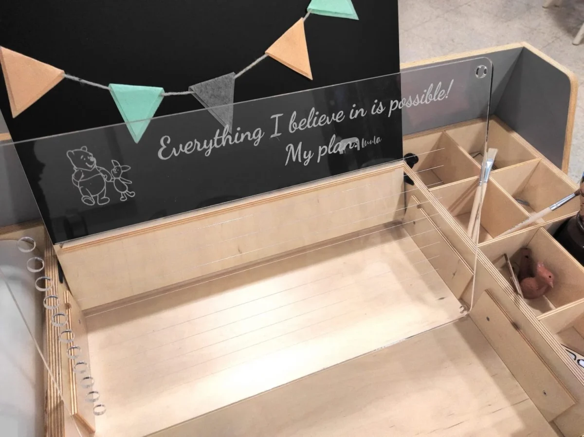 Multisensory Art Table/Desk Luula, photo 6