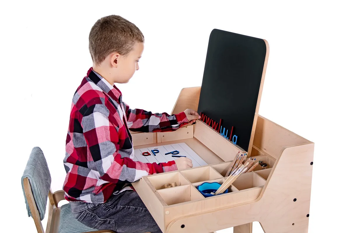 Multisensory Art Table/Desk Luula, photo 7