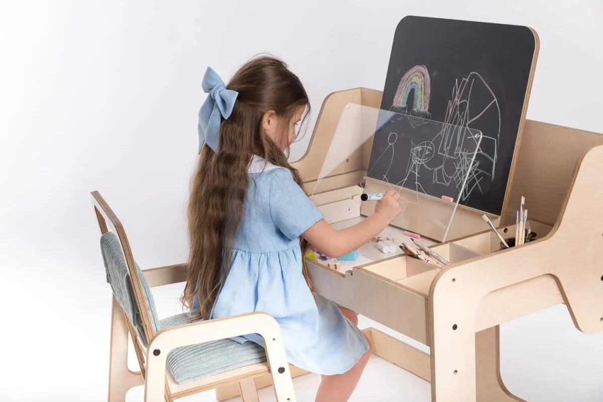 Multisensory Art Table/Desk Luula, photo 8