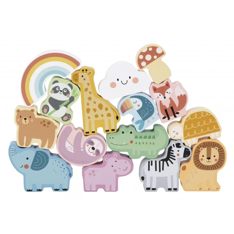 Touch and Match Mystery Box, 15 Wooden Shapes, photo 3