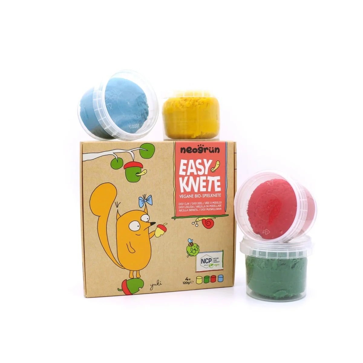 Easy Clay Soft Modelling Dough Set, 4 × 120 g, photo 8