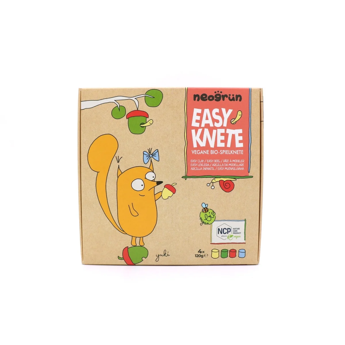 Easy Clay Soft Modelling Dough Set, 4 × 120 g, photo 7