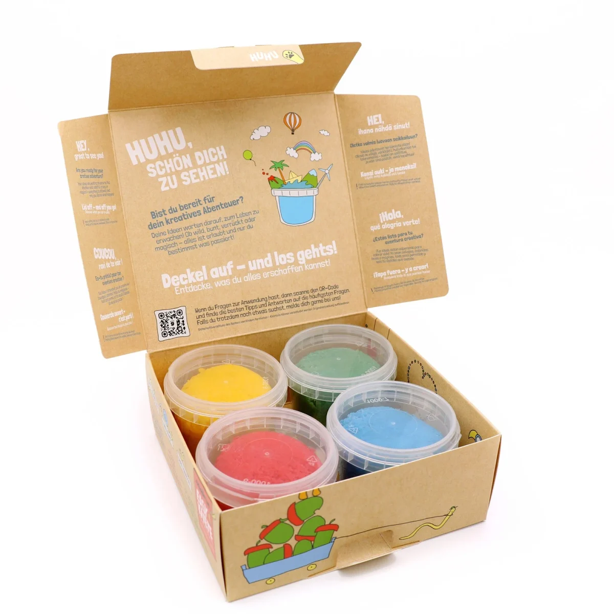 Easy Clay Soft Modelling Dough Set, 4 × 120 g, photo 10