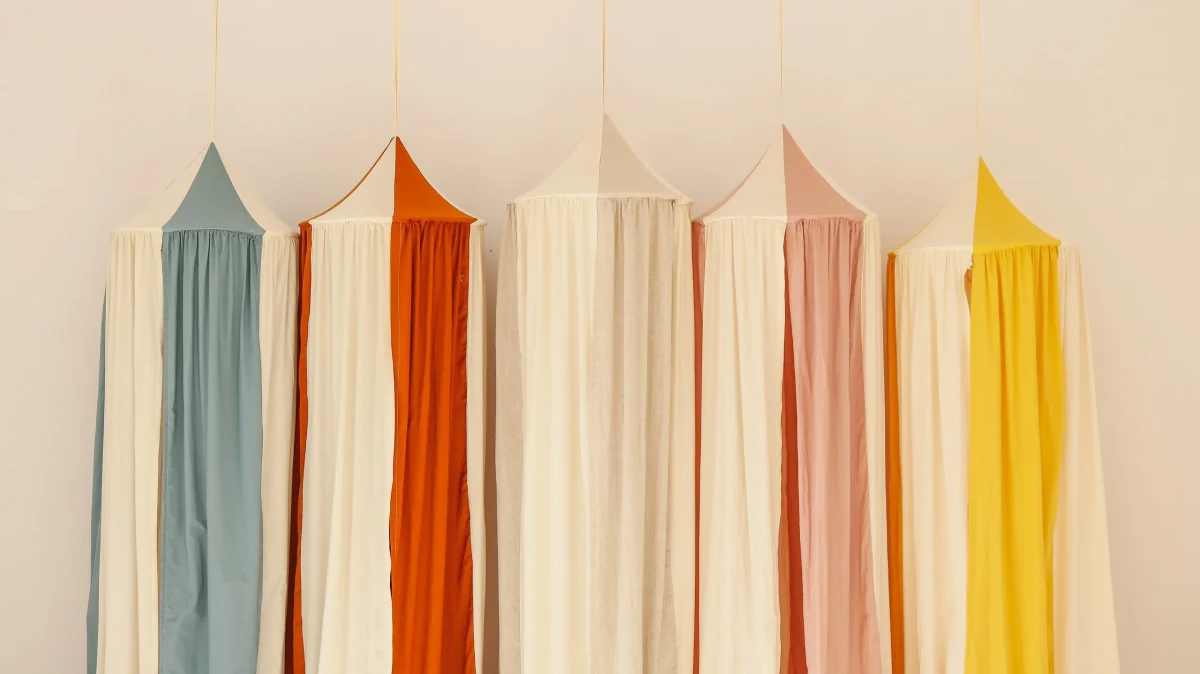 Cotton and Linen Canopy with 50 cm Hoop, photo 11
