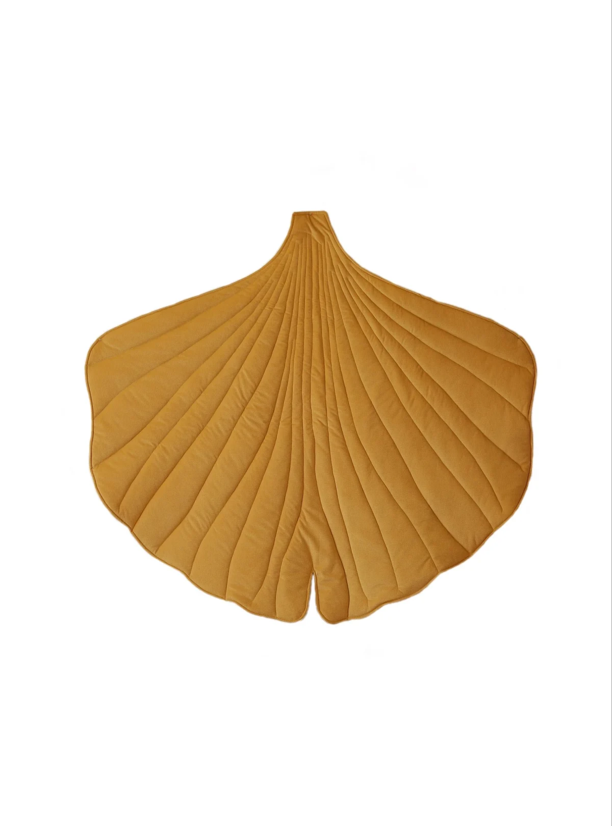 Double-Sided Ginkgo Leaf Playmat, Cotton and Velvet, photo 5