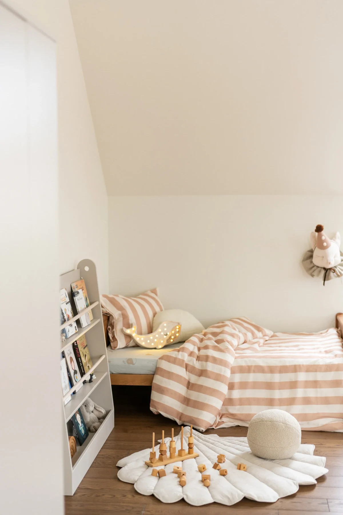 Organic Cotton and Linen Shell Playmat, Sand, photo 4