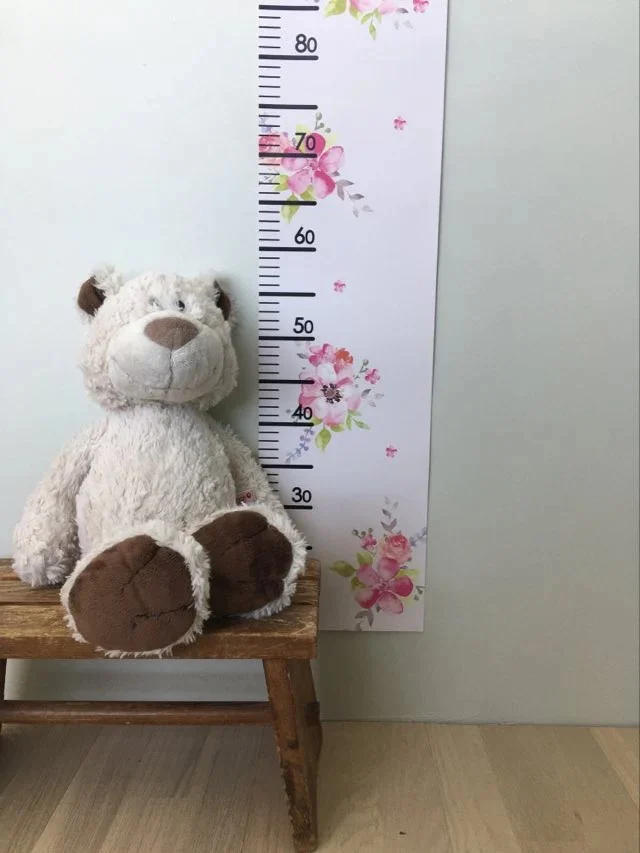 Paper Growth Chart for Kids — Princess