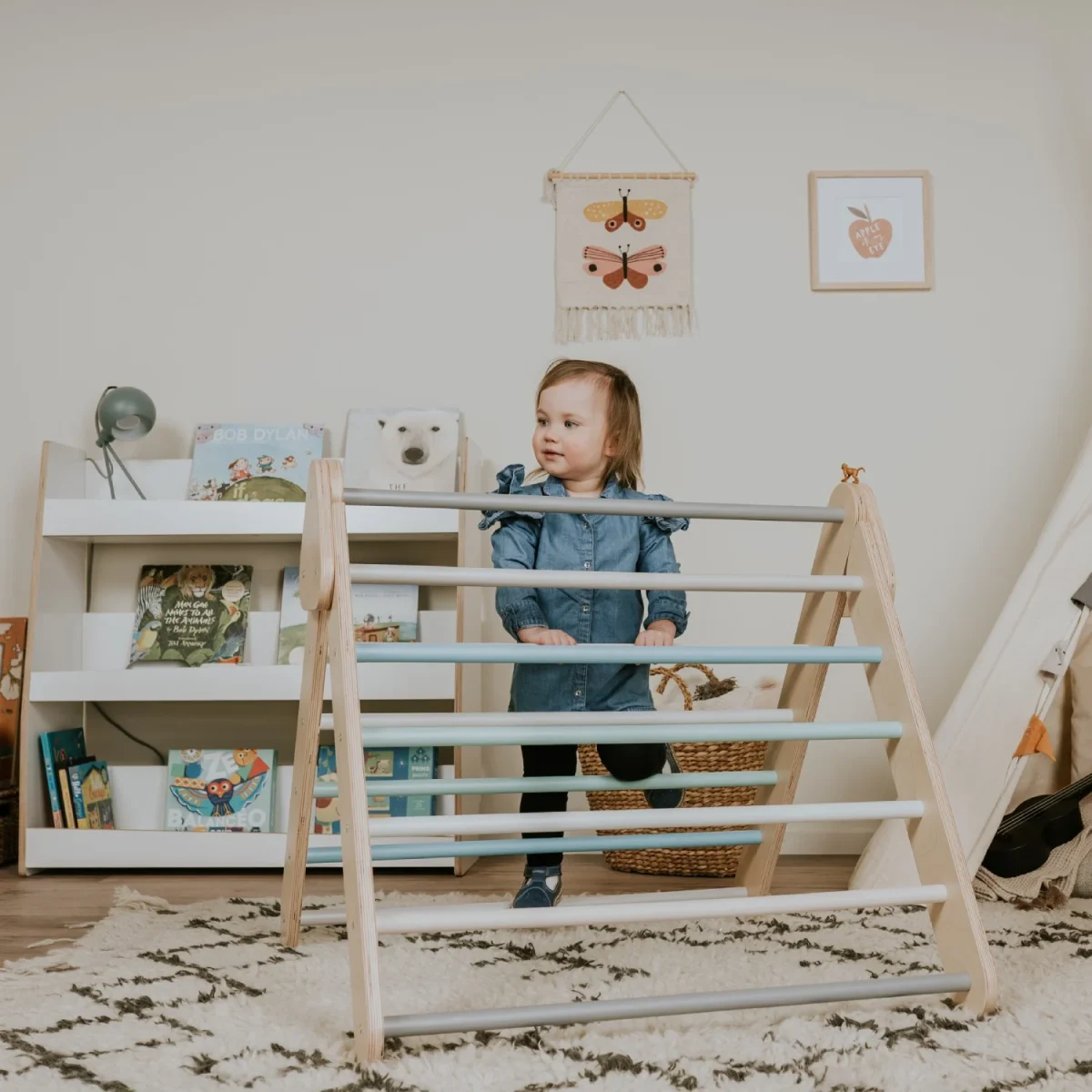 Wooden Pikler Triangle for Babies from 6 Months, photo 2