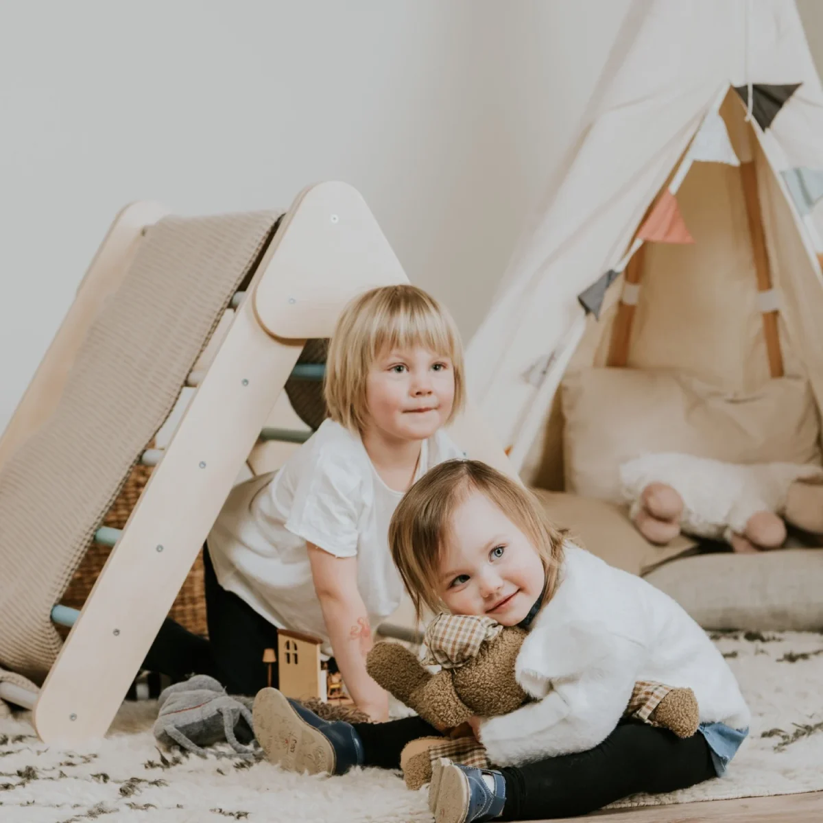 Wooden Pikler Triangle for Babies from 6 Months, photo 3