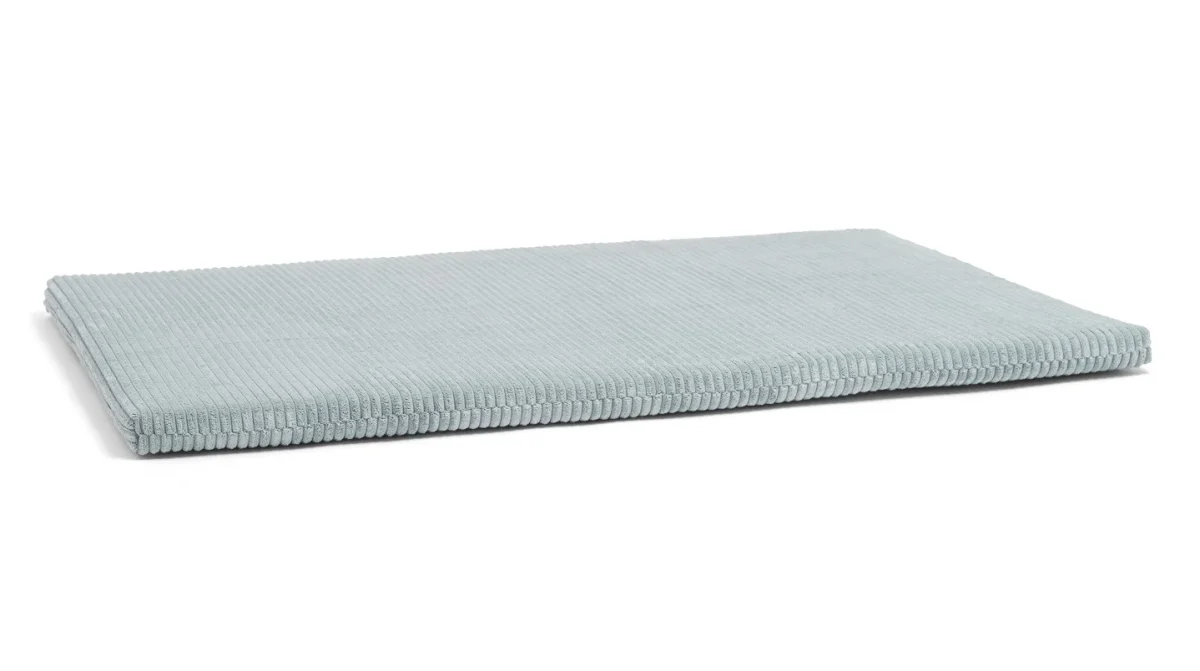 Foam Play Mat 110 × 78 cm with Removable Cover — Mint