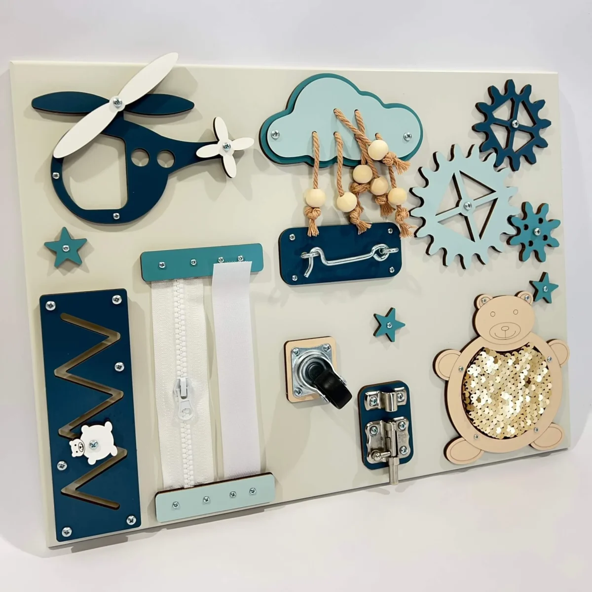 Portable Busy Board, 30 × 40 cm