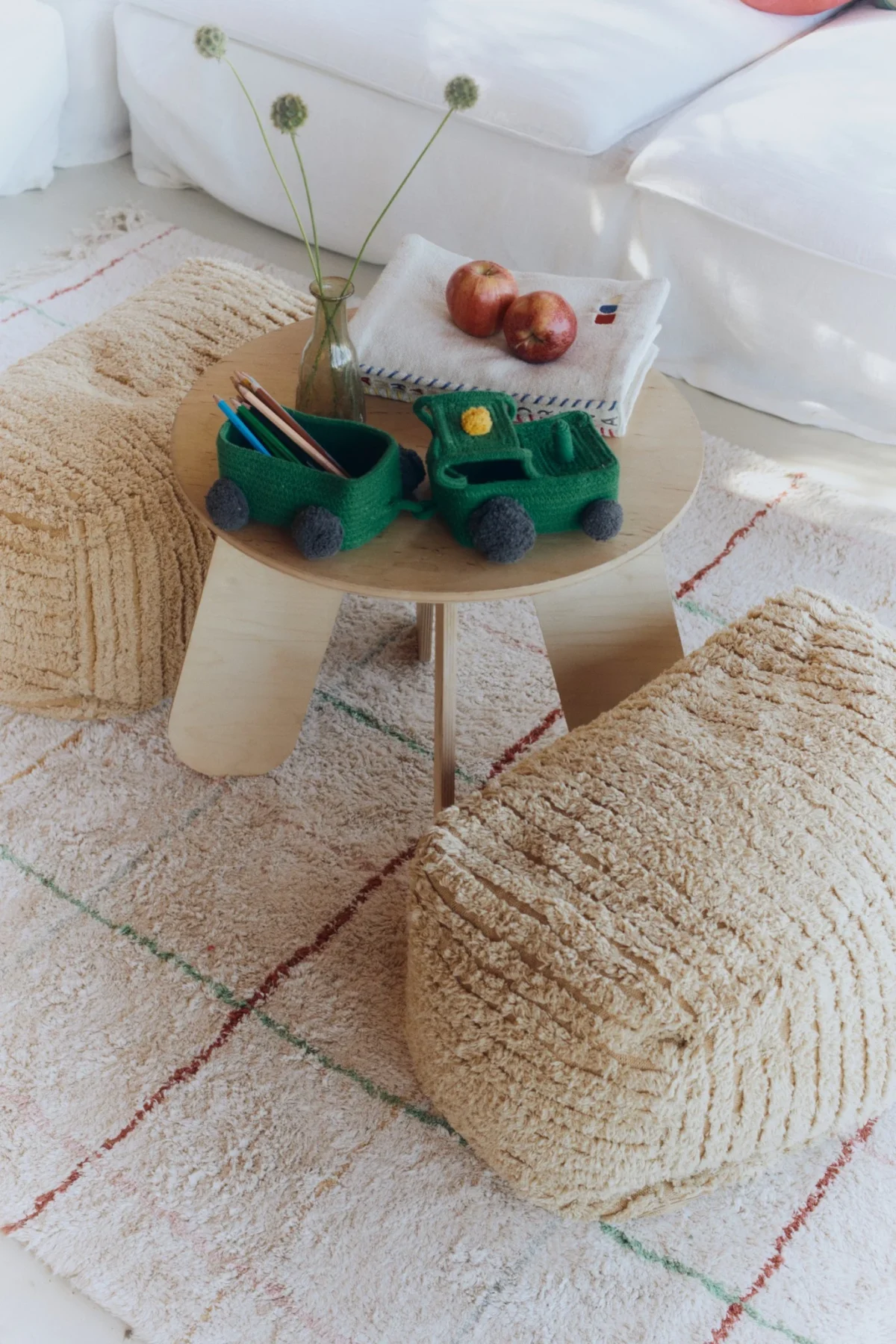 Lorena Canals Haystack — Cotton Pouf, photo 4
