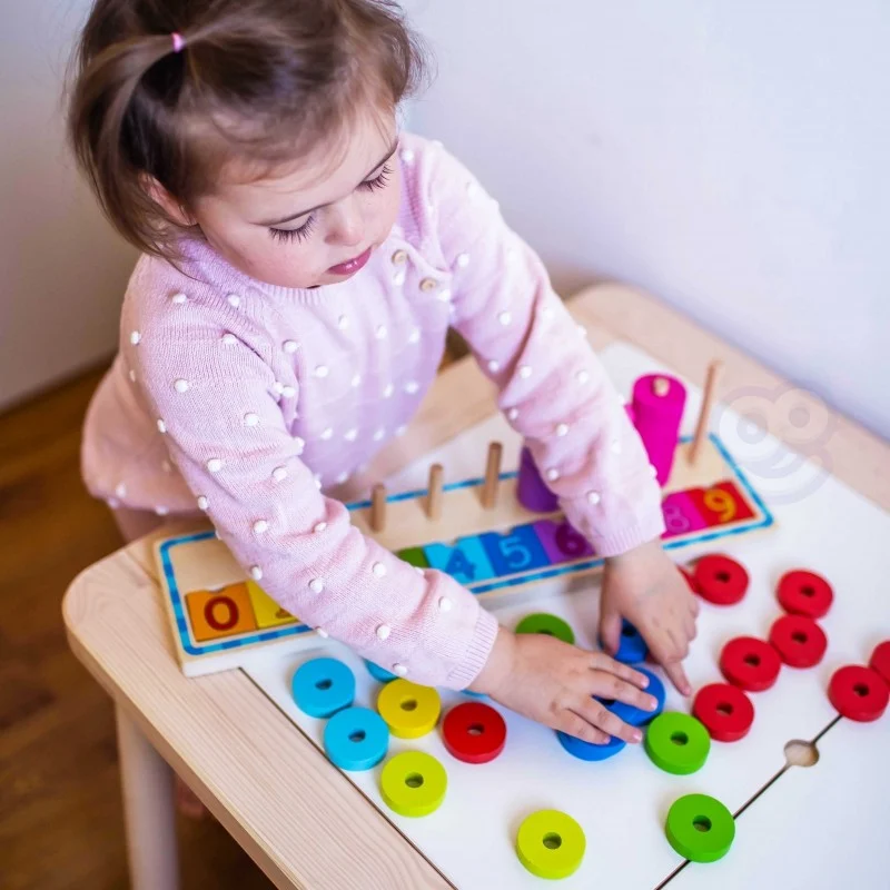 Wooden Colour and Counting Sorter, 56 pcs, photo 11