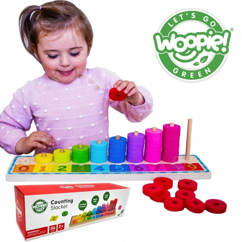 Wooden Colour and Counting Sorter, 56 pcs, photo 14