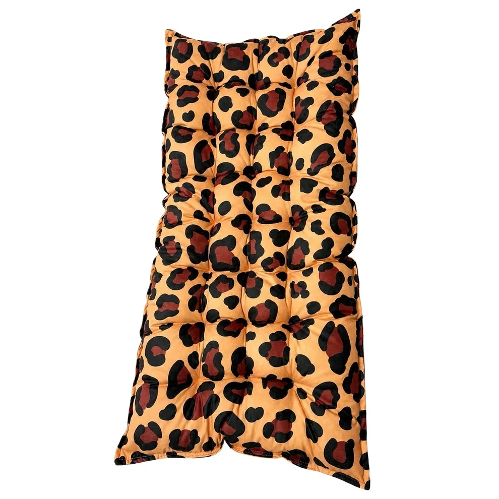 Quilted Floor Cushion, Leopard, Three Sizes, photo 2