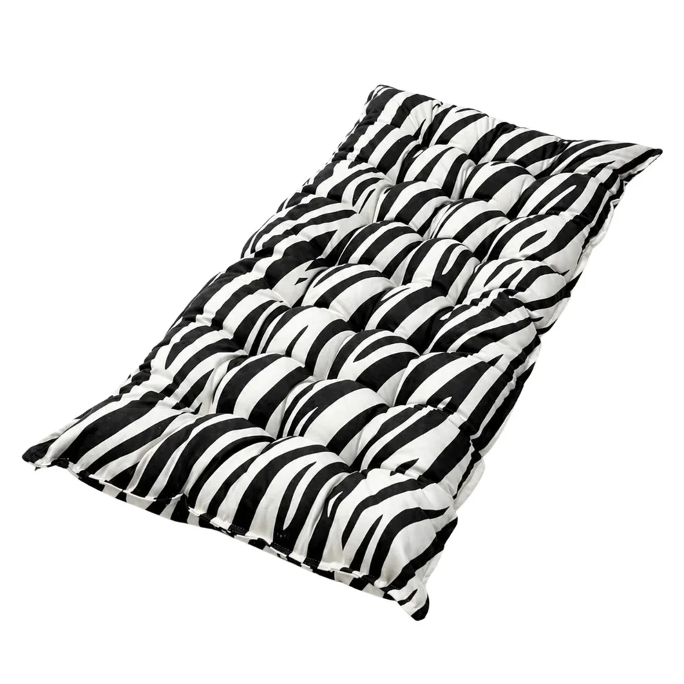 Quilted Kids’ Floor Cushion, 3 Sizes Available, Zebra