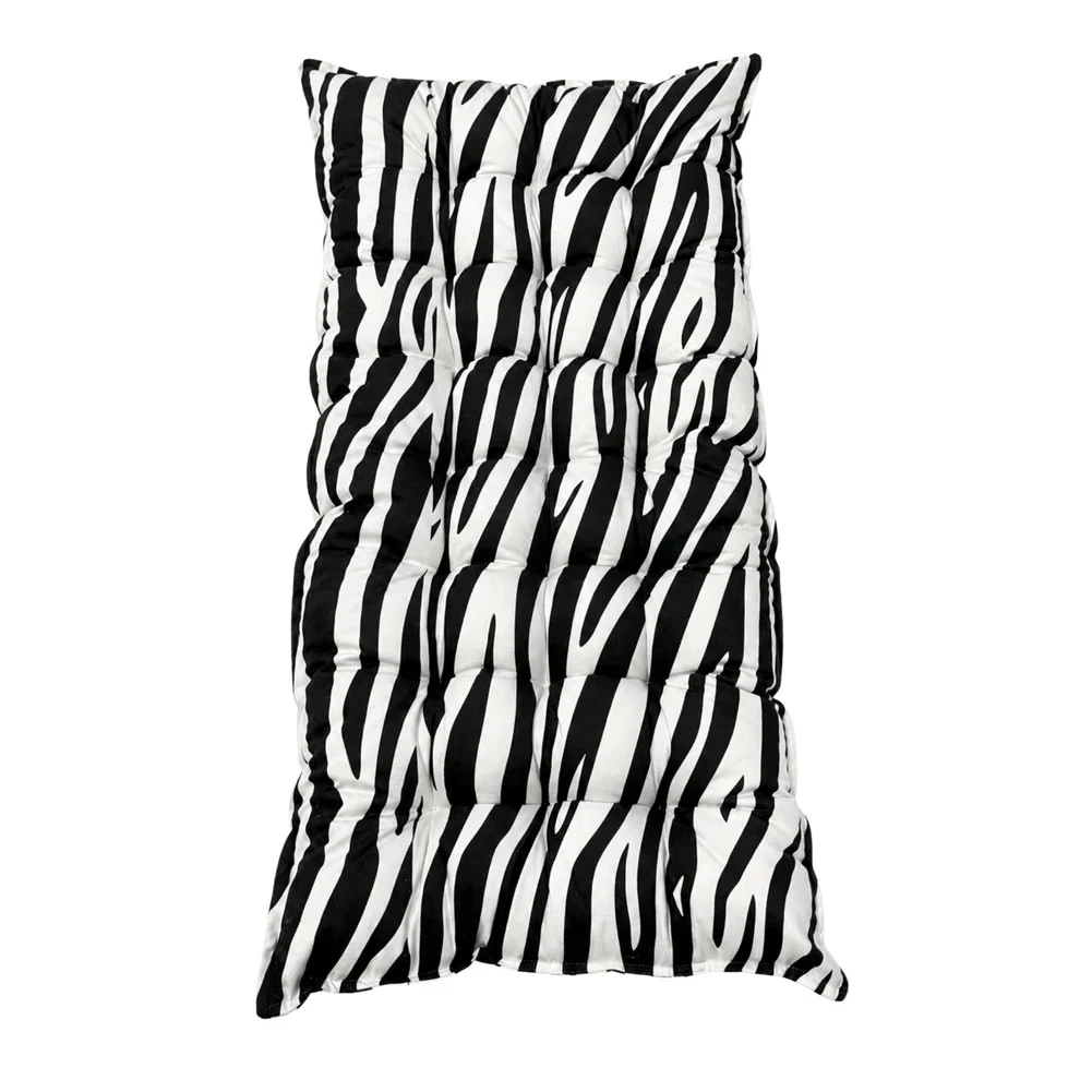 Quilted Kids’ Floor Cushion, 3 Sizes Available, Zebra, photo 2
