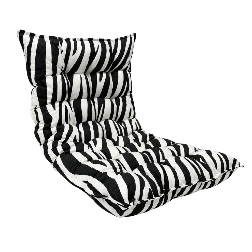 Quilted Kids’ Floor Cushion, 3 Sizes Available, Zebra, photo 4