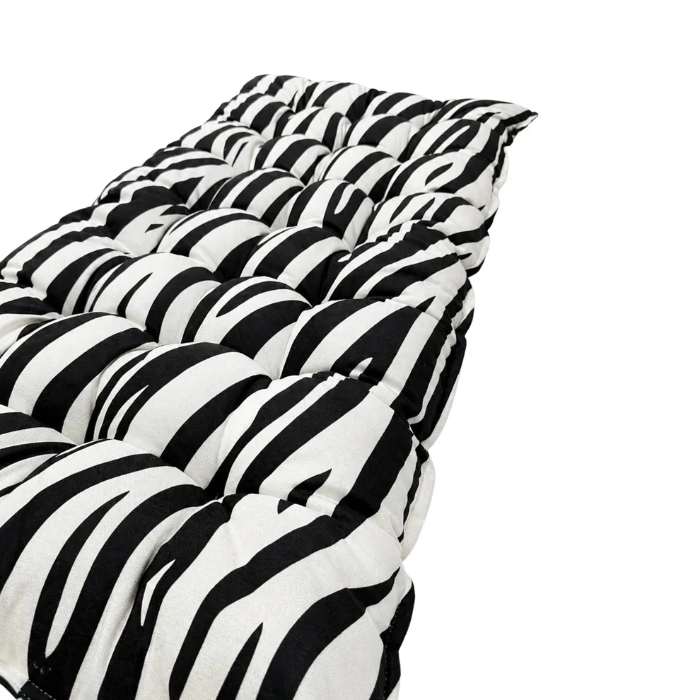 Quilted Kids’ Floor Cushion, 3 Sizes Available, Zebra, photo 5