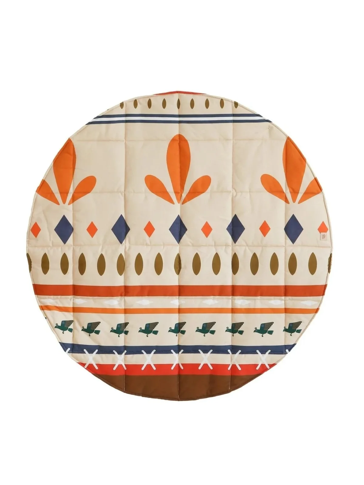 moi mili Native Vibe — Round Cotton Mat