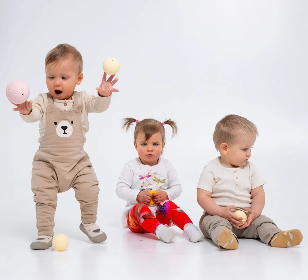 Sensory Balls Set 7 pcs for Babies, photo 2