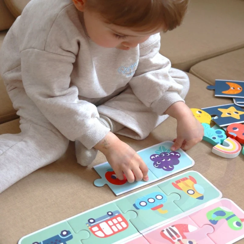 Sensory Puzzle Memory Shapes, photo 4