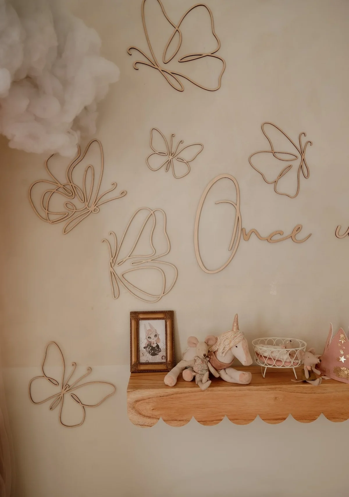 Wall decoration, Set of 6 Wooden Butterflies, photo 2