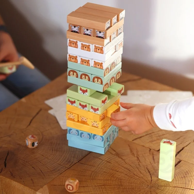 Shaky Tower Skill Game with Animals, photo 15