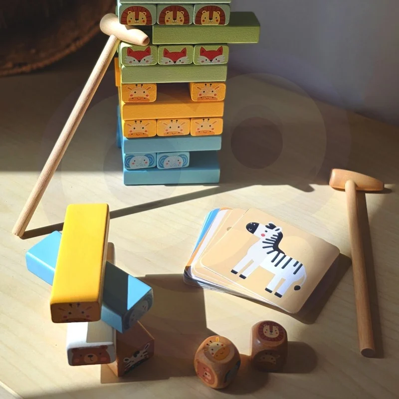 Shaky Tower Skill Game with Animals, photo 9