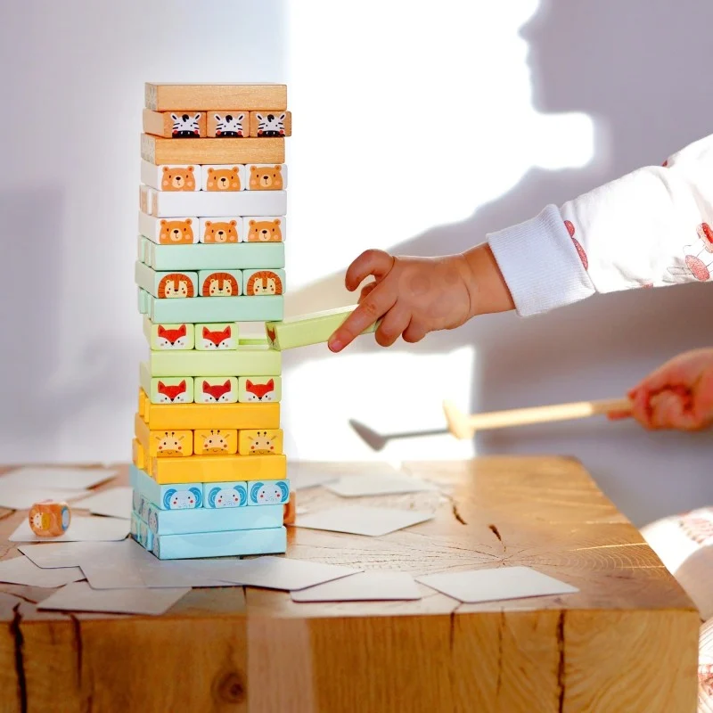 Shaky Tower Skill Game with Animals, photo 12