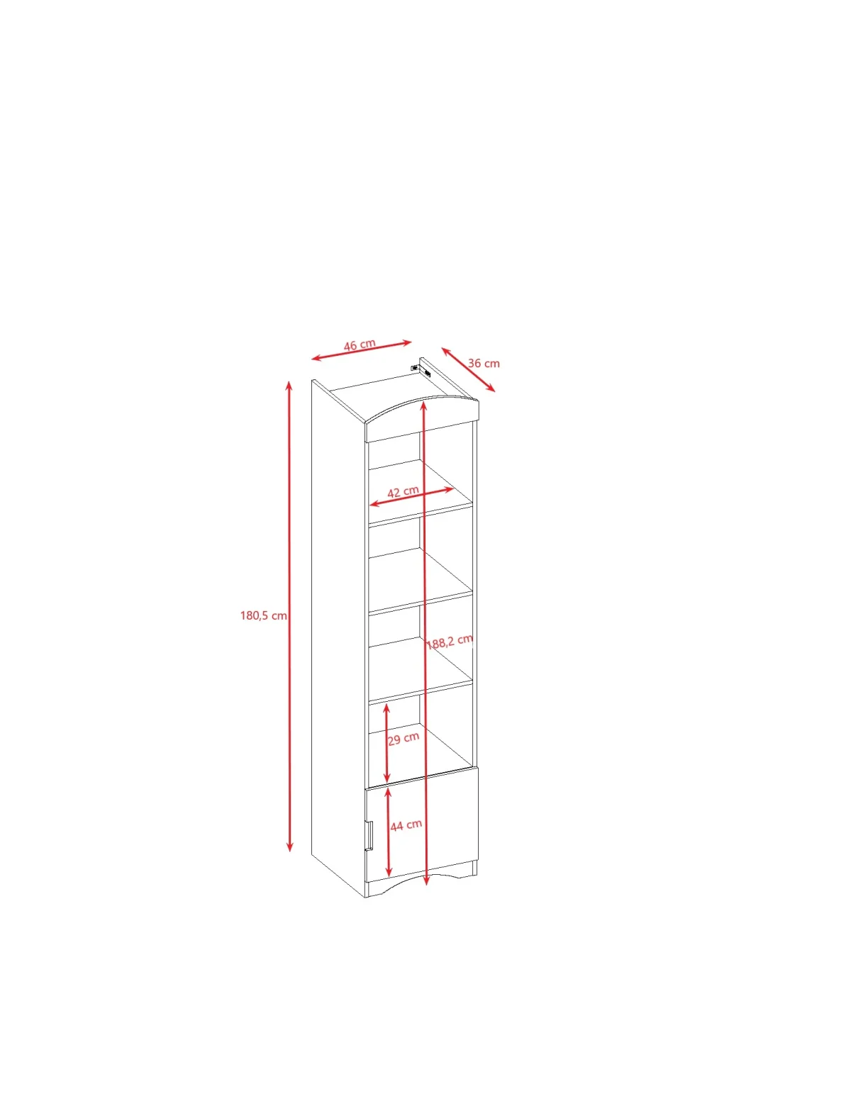 Kocot Kids Classic — Single Bookshelf, photo 7