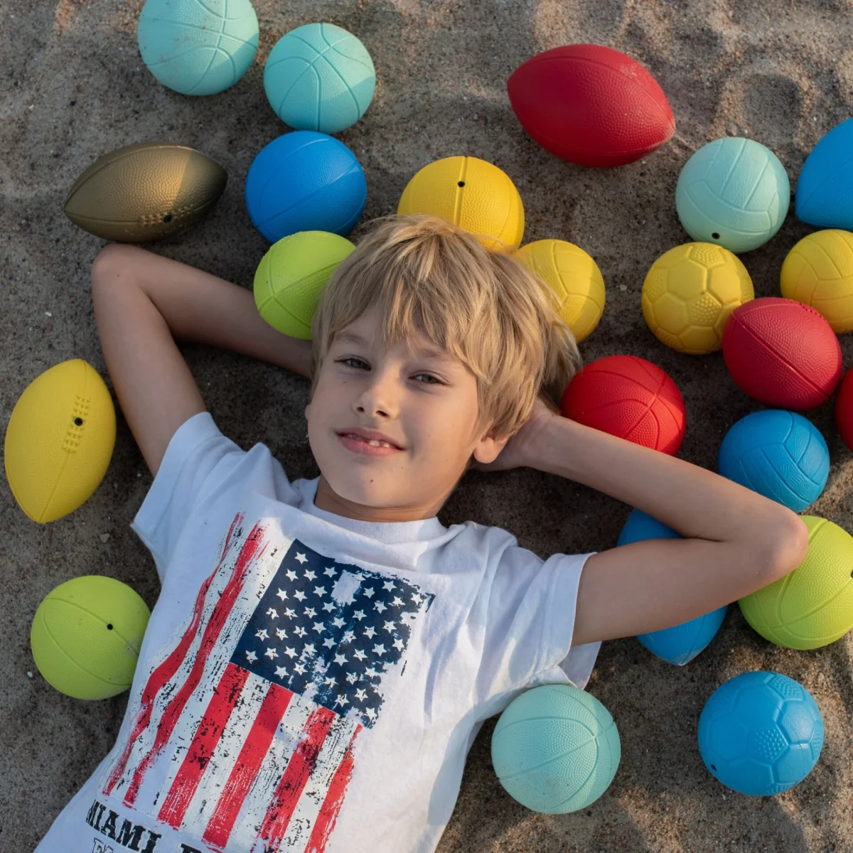 Sports Balls Set 4 pcs for Kids, photo 3