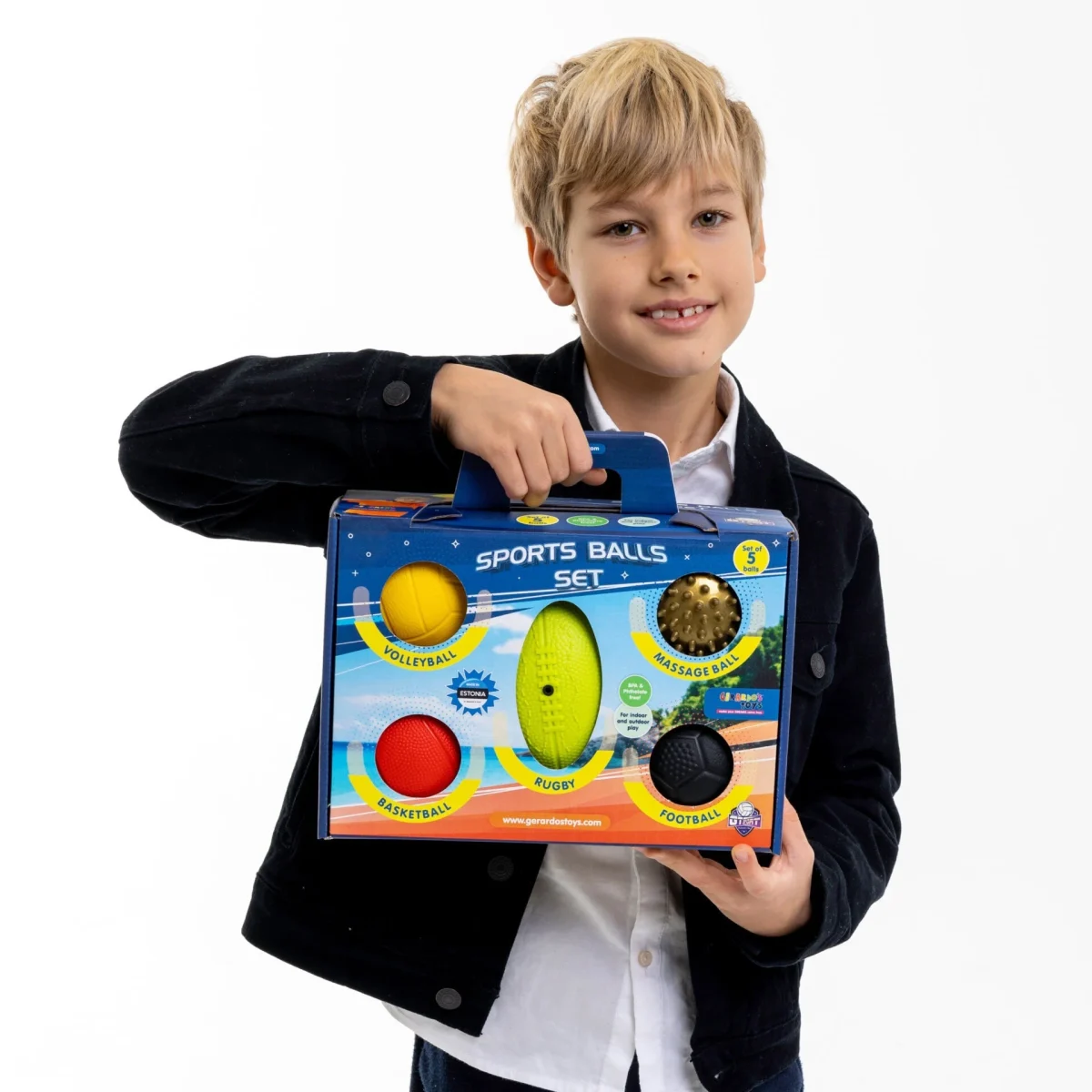 Sports Balls Set 5 pcs for Kids, photo 2