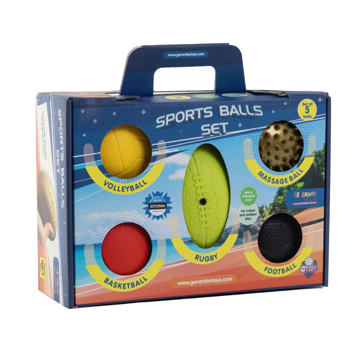 Sports Balls Set 5 pcs for Kids, photo 8
