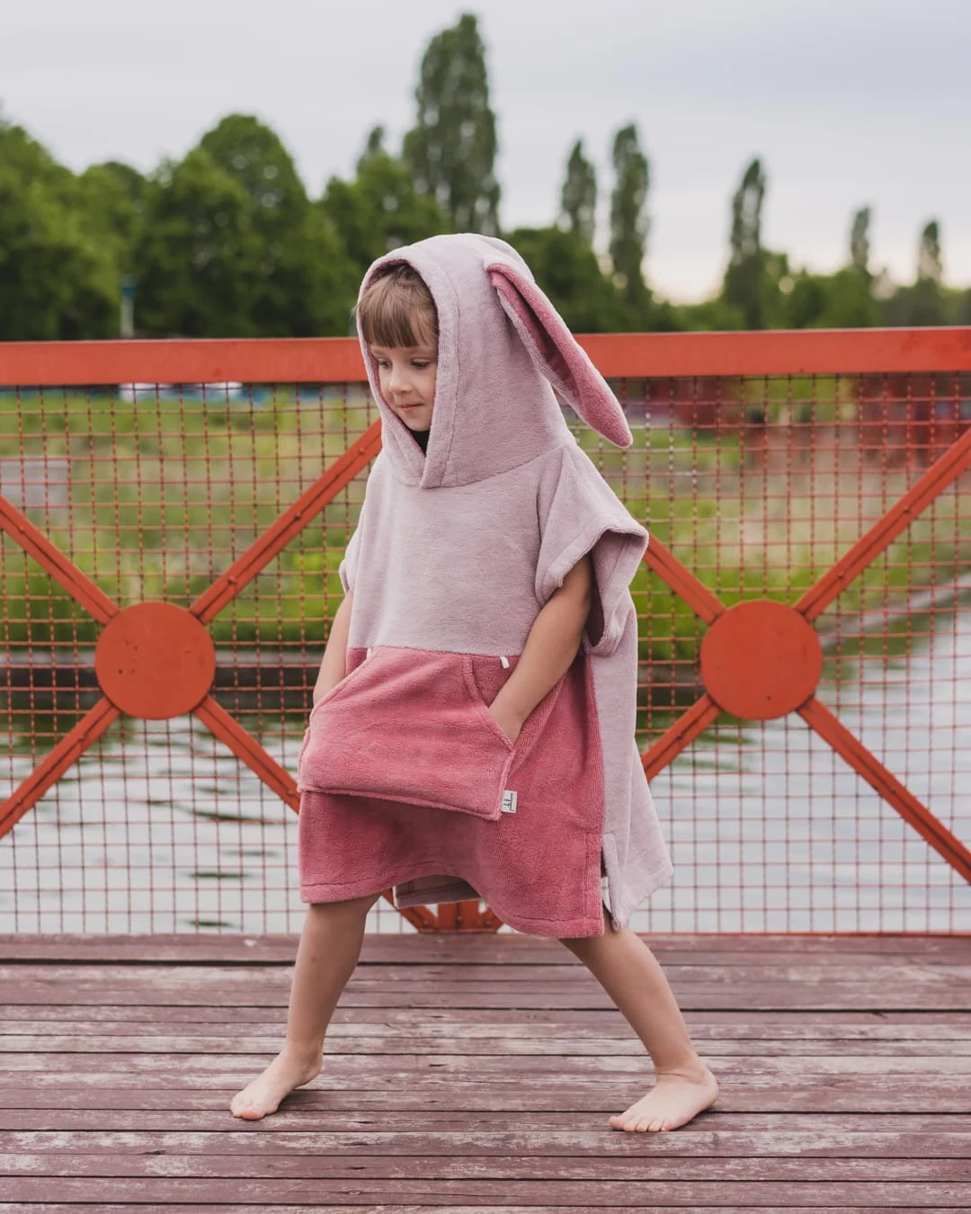Patulove Surfbunny — Kids Bath Poncho, photo 5