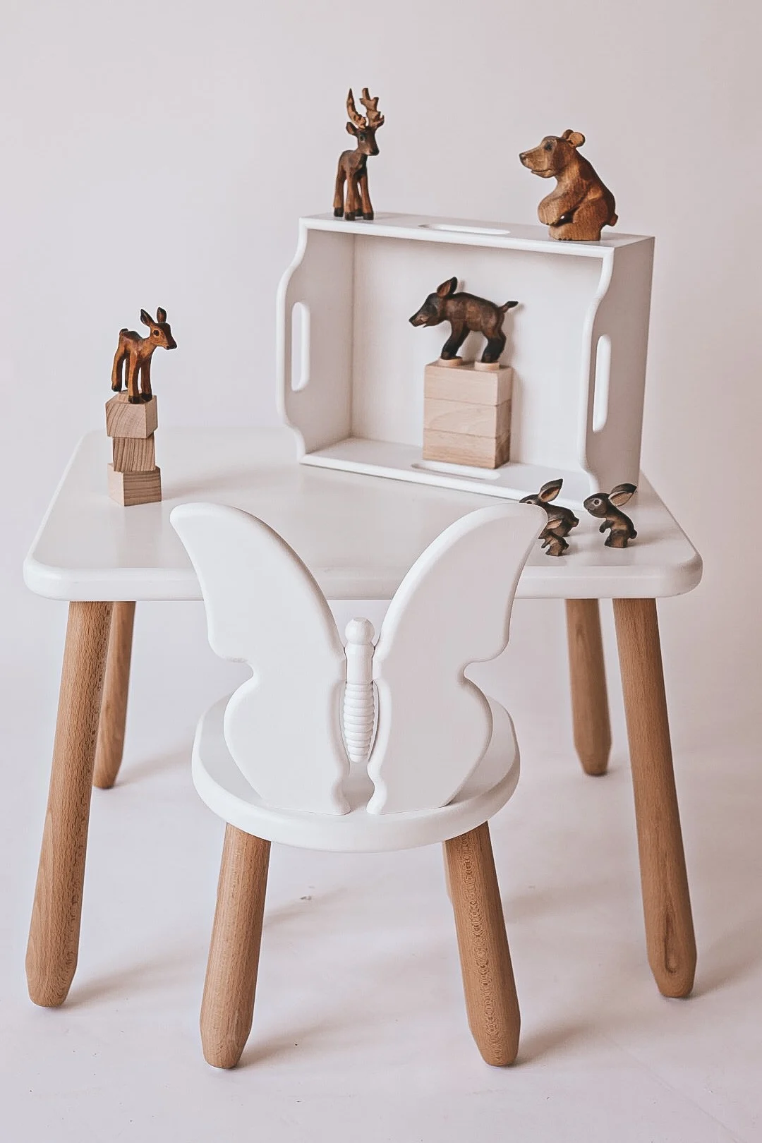Beech Table and Chair Set, photo 9