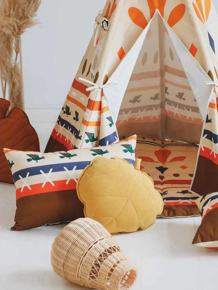 moi mili Native Vibe — Teepee Tent with Mat, photo 5