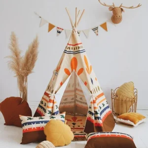 moi mili Native Vibe — Teepee Tent with Mat, photo 3