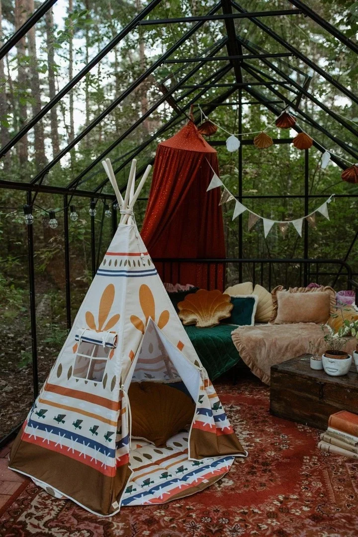 moi mili Native Vibe — Teepee Tent with Mat, photo 9