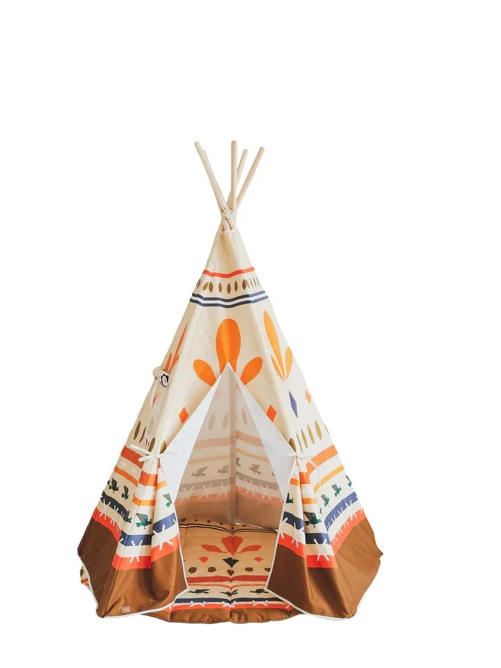 moi mili Native Vibe — Teepee Tent with Mat