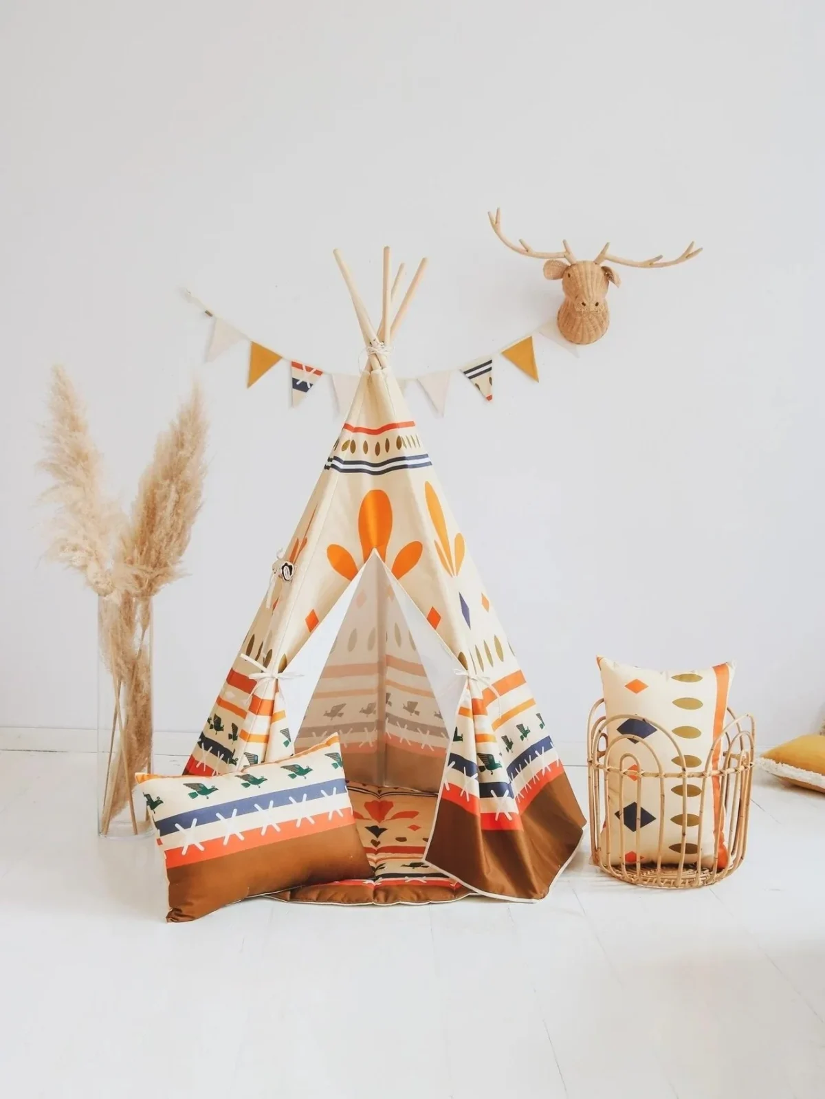 moi mili Native Vibe — Teepee Tent with Mat, photo 8
