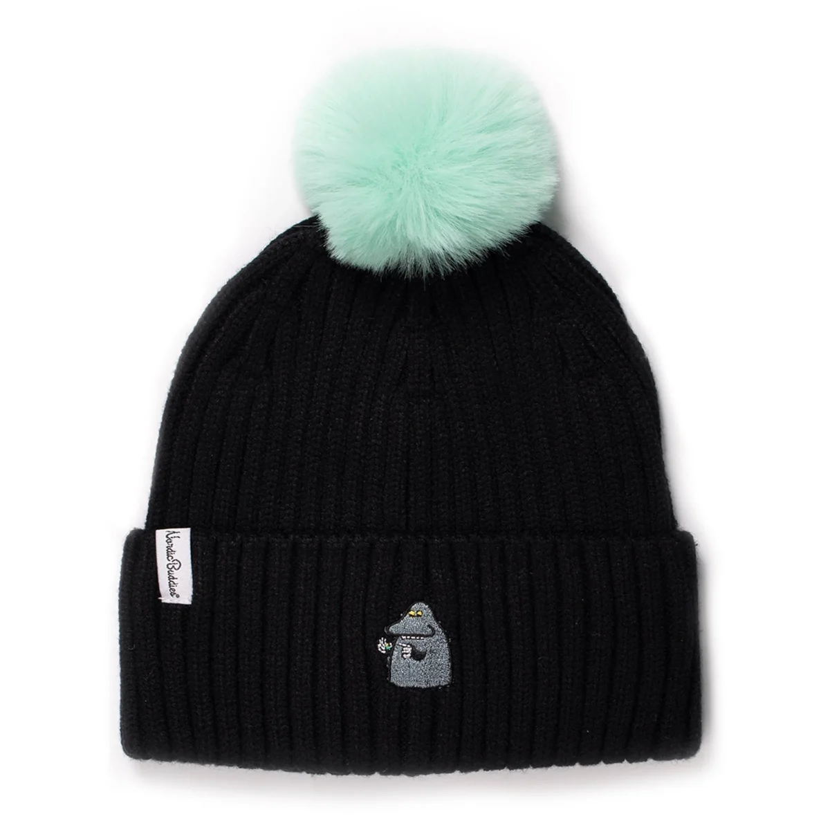 The Groke — Kids Winter Beanie, Black