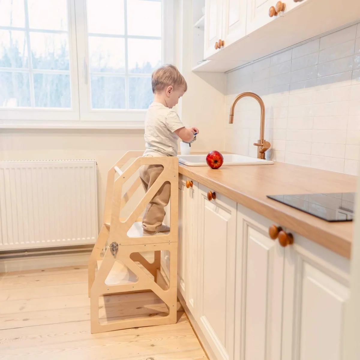 leg&go Modustep — Transformable Kitchen Tower, Table and Chair, photo 6