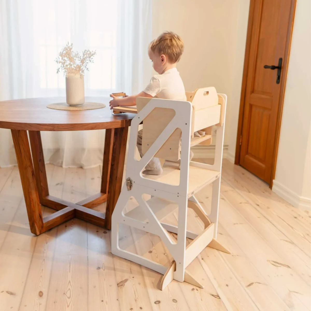 leg&go Modustep — Kitchen Tower with High Chair and Feeding Tray, photo 24