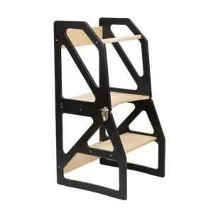 leg&go Modustep — Kitchen Tower with High Chair and Feeding Tray